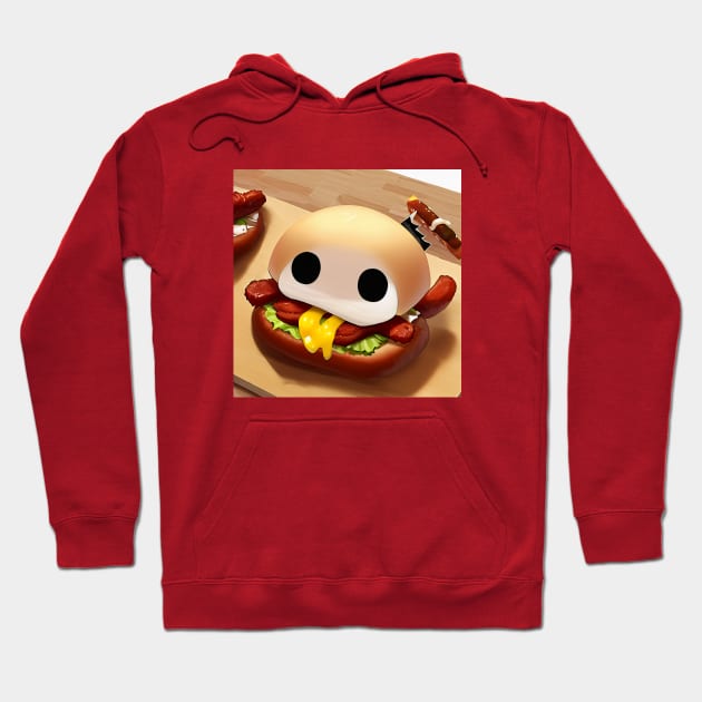 The Living Burger Hoodie by BAYFAIRE